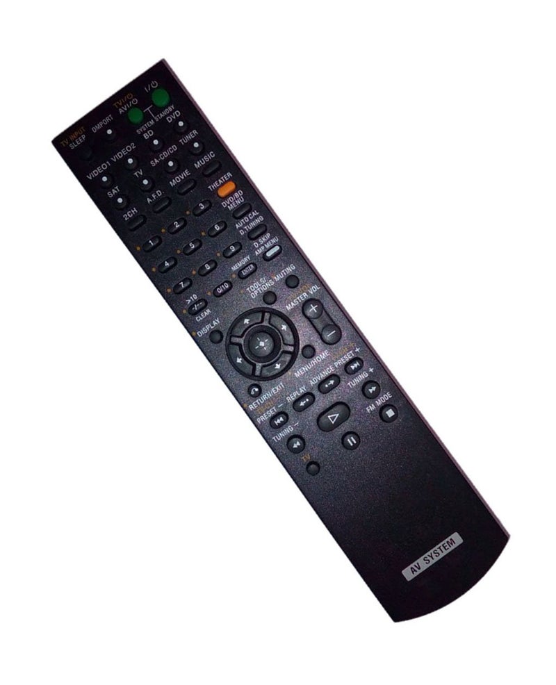 JustFine Replaced Remote Control for Sony STR-KS2300 STRKM5000 STRDG510 RMAAU021 STRDG720 Home Theater Audio/Video Receiver AV System - Image 1